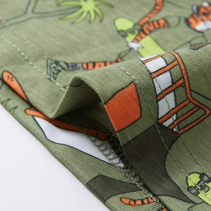 Pigiama Bambino Maniche Corte Cachi Chiaro 128 12512