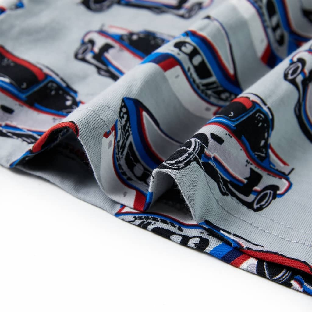 Pigiama da Bambino a Maniche Corte Grigio 92 12514