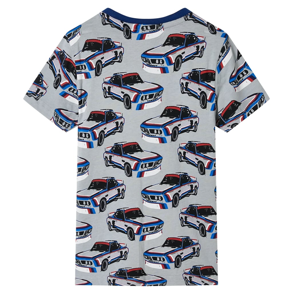 Pigiama da Bambino a Maniche Corte Grigio 128