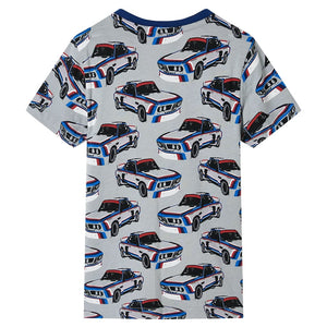 Pigiama da Bambino a Maniche Corte Grigio 128