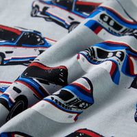 Pigiama da Bambino a Maniche Corte Grigio 140 12518