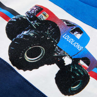 Maglietta da Bambino Blu e Blu Marino 104 12530