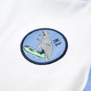 Maglietta da Bambino Ecru 128 12547