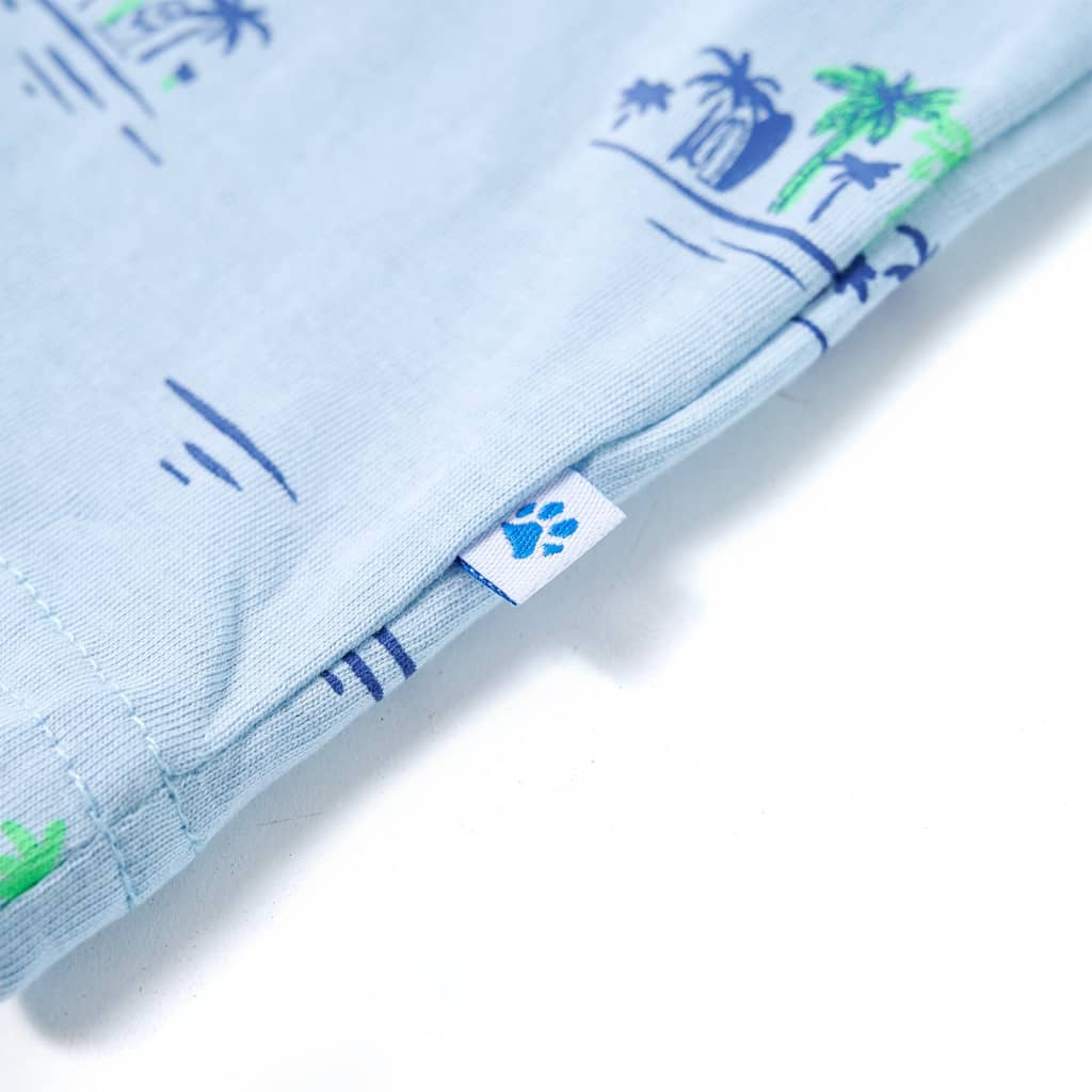 Maglietta da Bambino Azzurra 92 12549