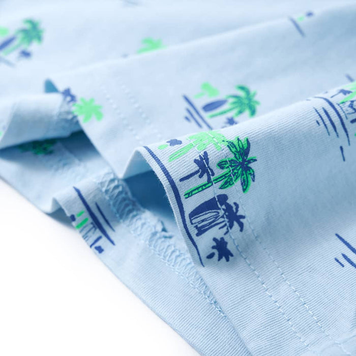 Maglietta da Bambino Azzurra 128 12552