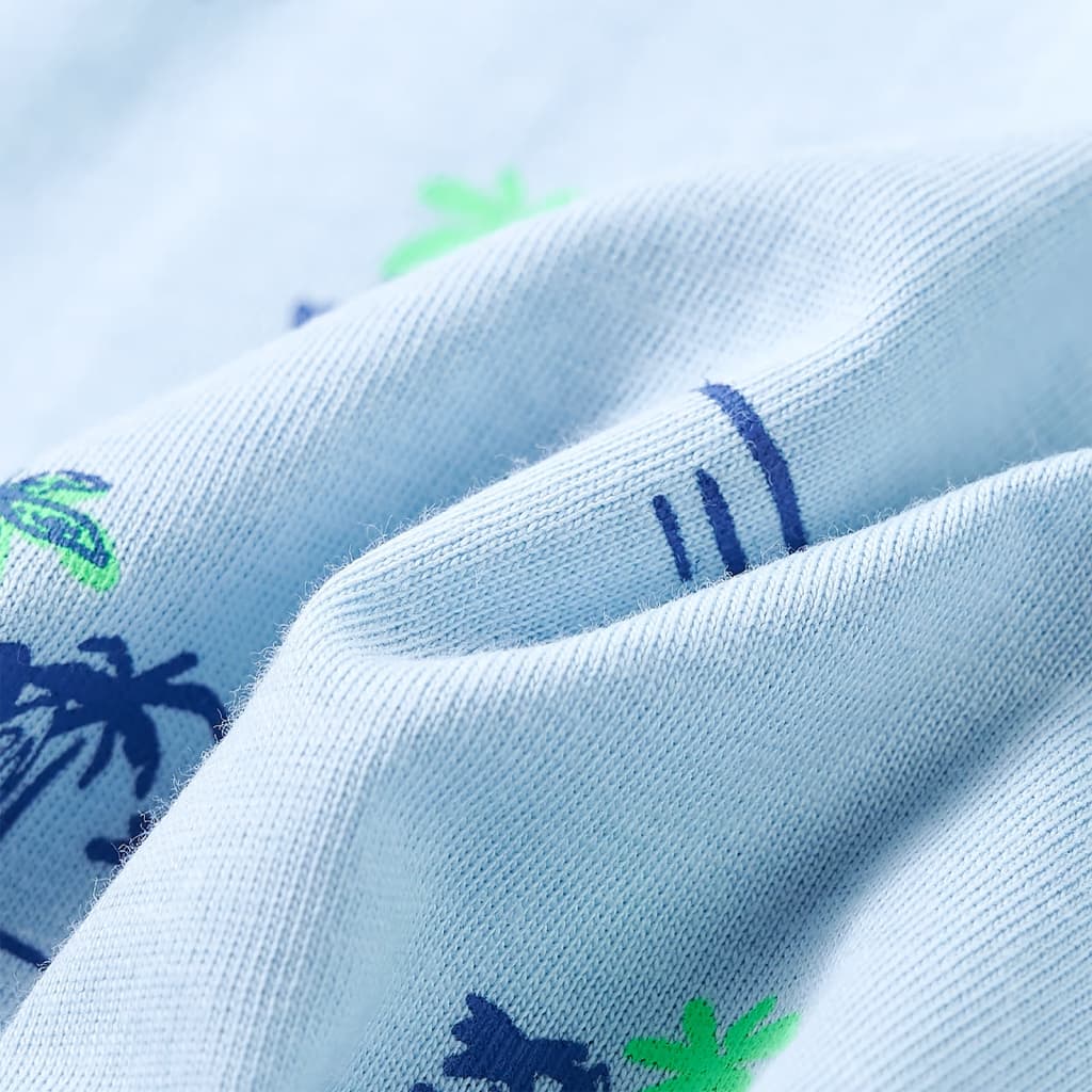 Maglietta da Bambino Azzurra 128 12552