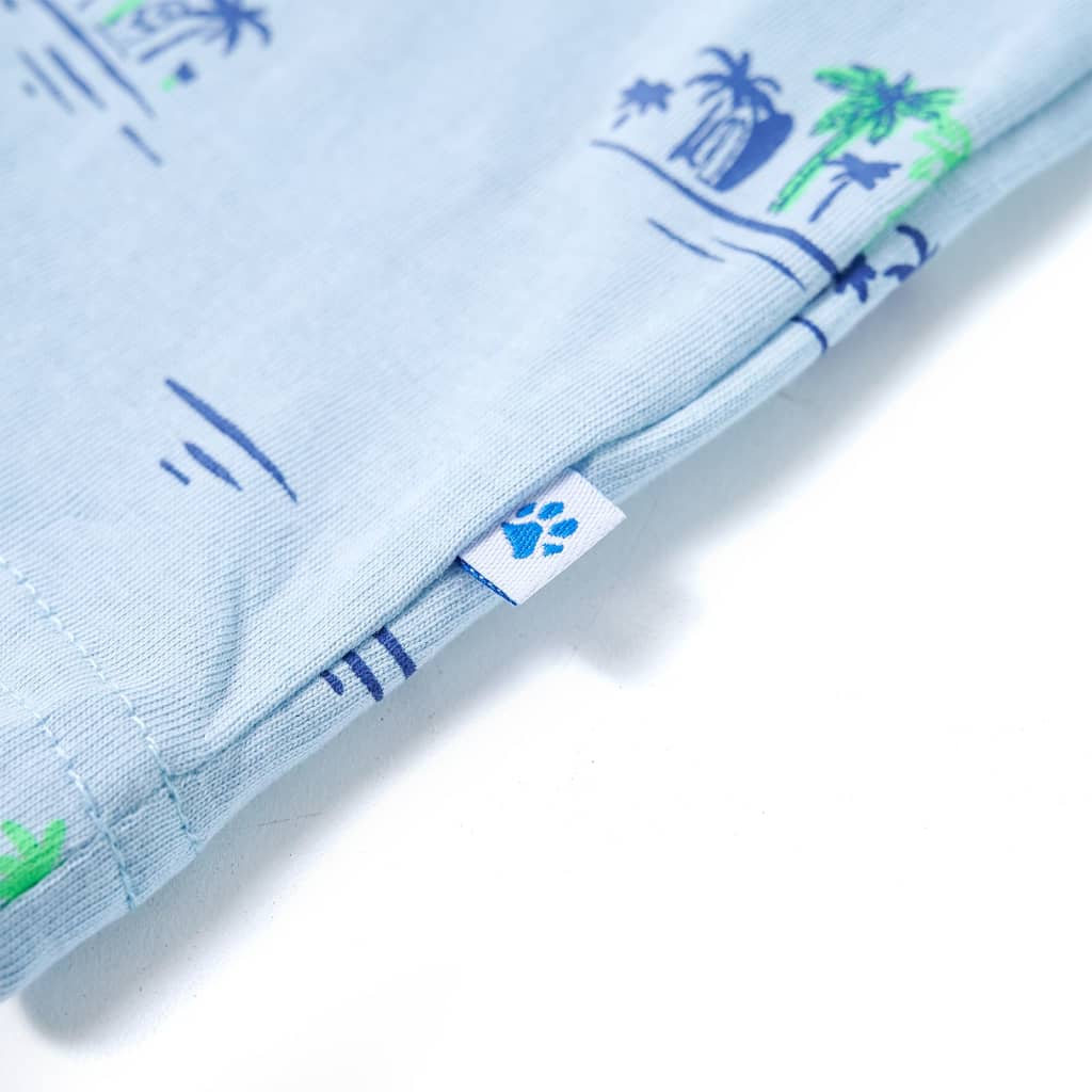 Maglietta da Bambino Azzurra 140 12553