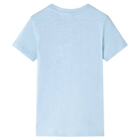 Maglietta da Bambino Azzurra 128