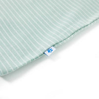 Maglietta da Bambino con Strisce Menta Chiaro 128 12572