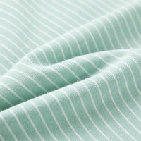 Maglietta da Bambino con Strisce Menta Chiaro 128 12572