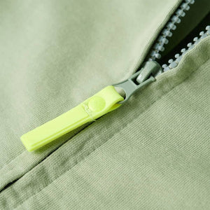 Felpa con Cappuccio e Cerniera per Bambini Cachi Chiaro 128 12587