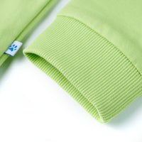 Felpa con Cappuccio per Bambini Blu e Giallo Tenue 116 12596