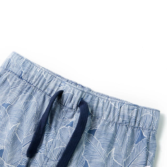 Pantaloncini per Bambini con Coulisse Blu Scuro 116 12601