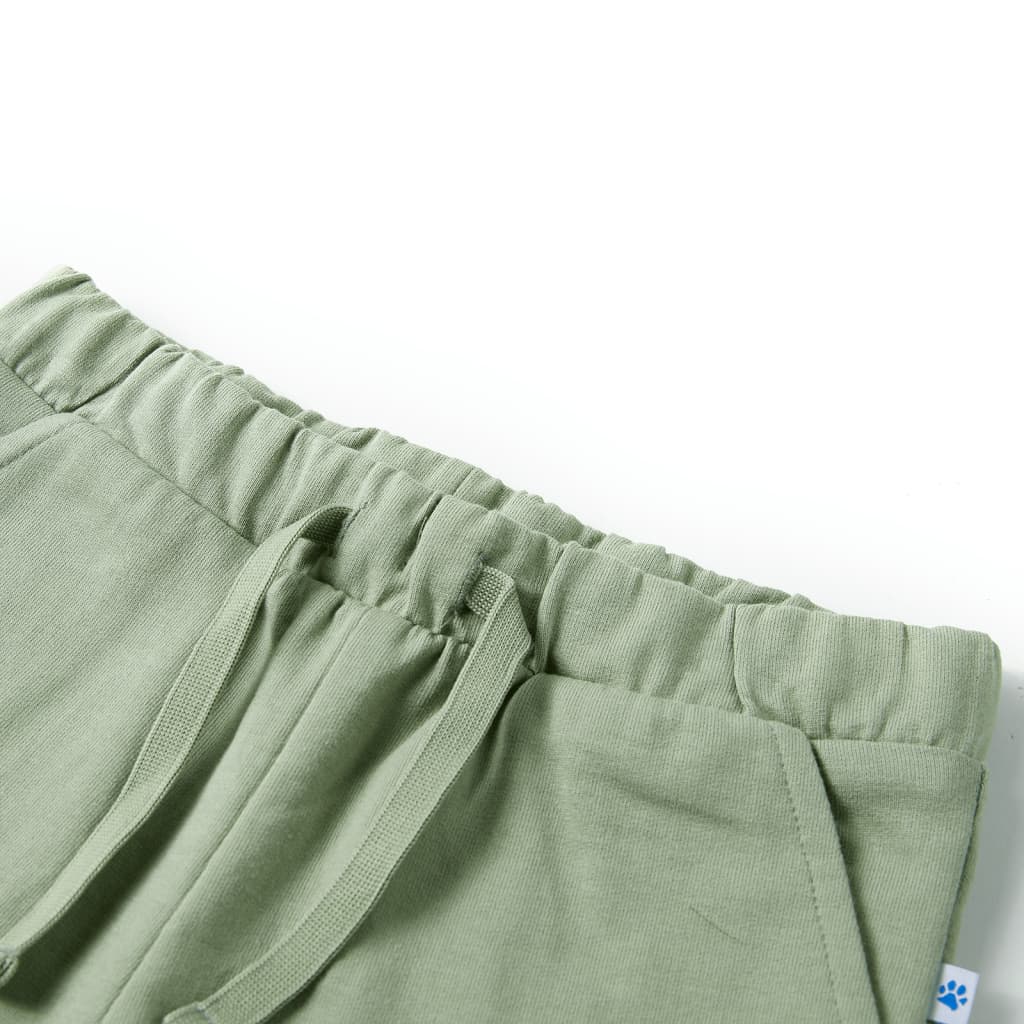 Pantaloncini per Bambini con Coulisse Cachi Chiaro 128 12607