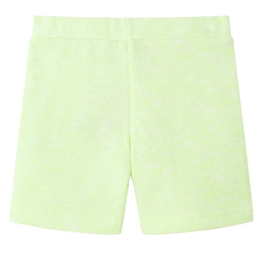 Pantaloncini per Bambini con Coulisse Giallo Neon 92 12614