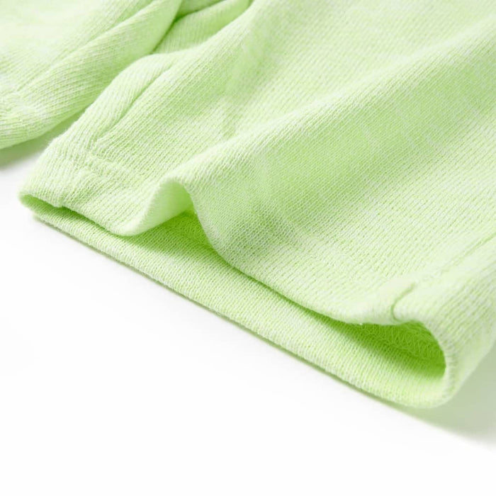 Pantaloncini per Bambini con Coulisse Giallo Neon 104 12615