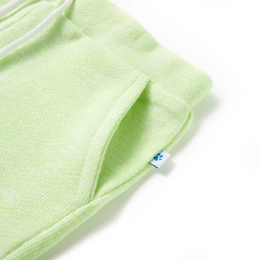 Pantaloncini per Bambini con Coulisse Giallo Neon 116 12616