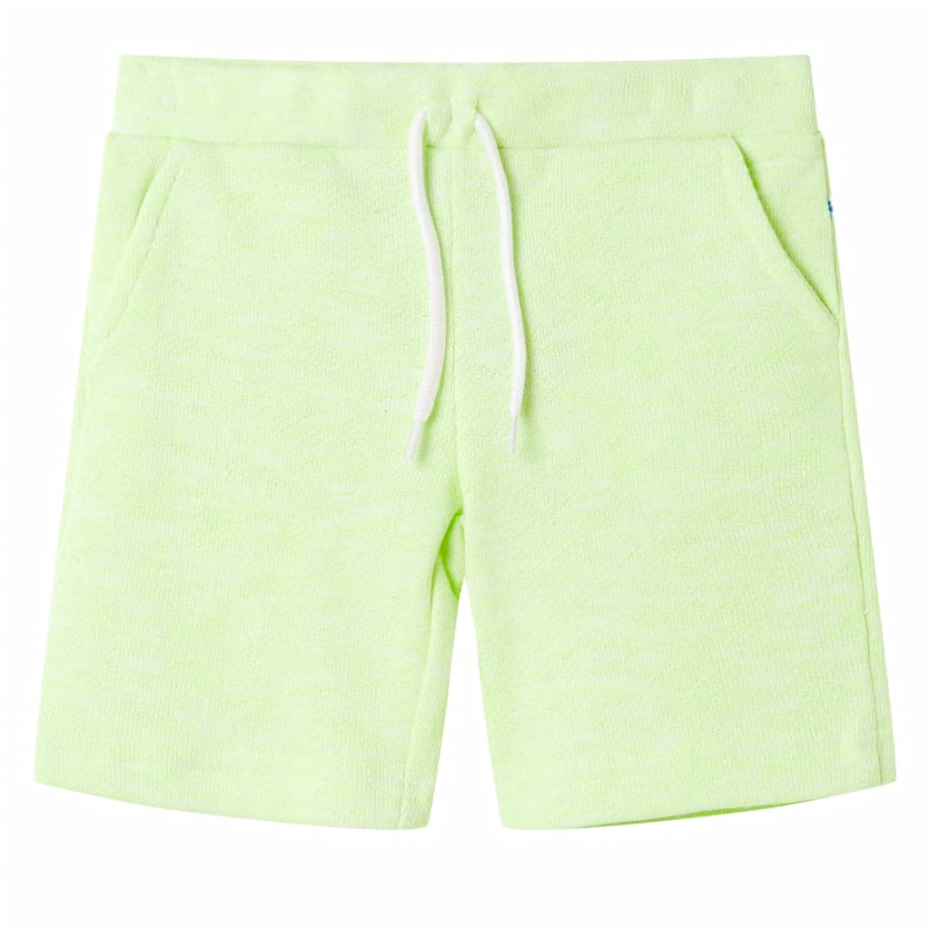 Pantaloncini per Bambini con Coulisse Giallo Neon 128cod mxl 110555