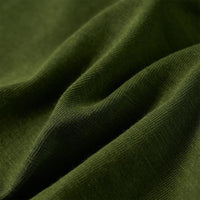 Maglietta per Bambini Maniche Lunghe Cachi Scuro 104 12635