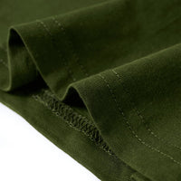 Maglietta per Bambini Maniche Lunghe Cachi Scuro 116 12636