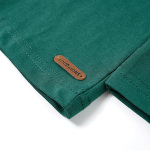 Maglietta per Bambini Maniche Lunghe Verde 140 12648