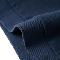 Felpa per Bambini Blu Marino Mélange 92 12659