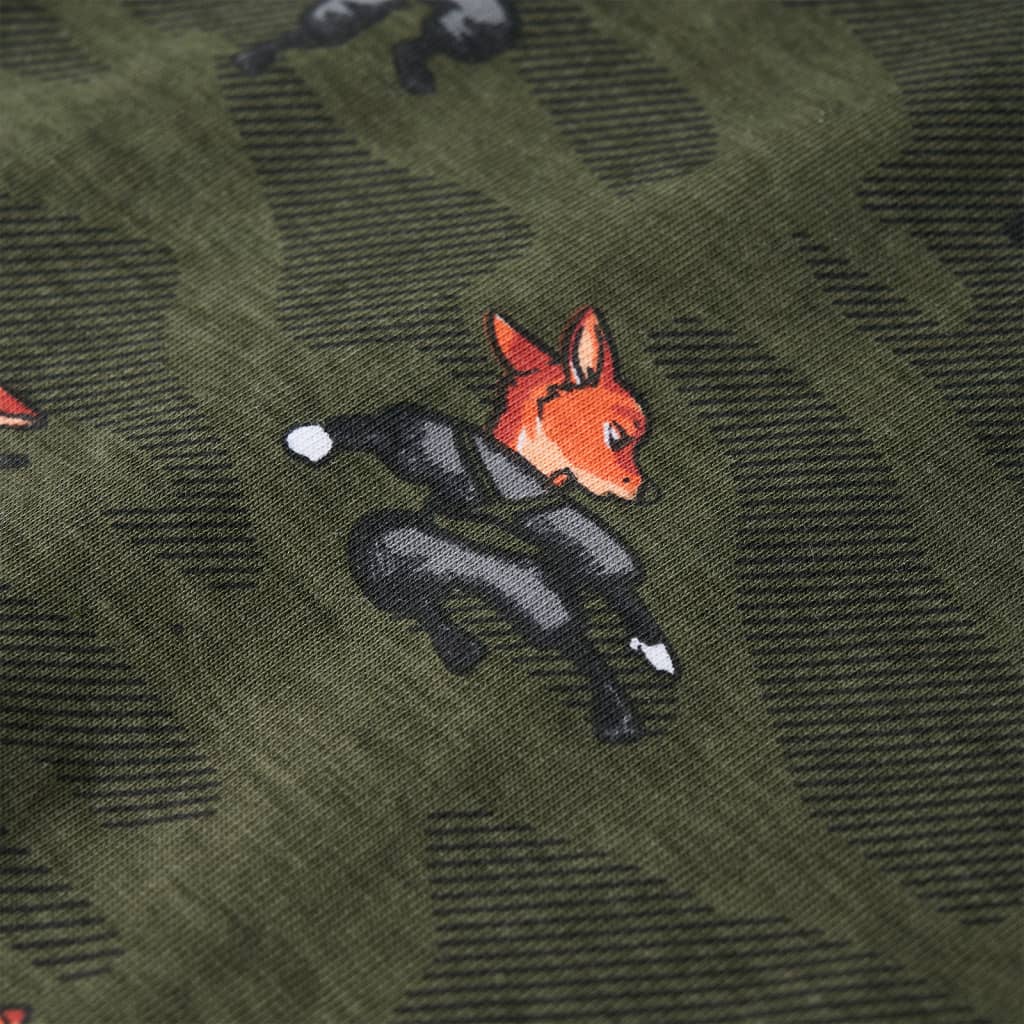 Pigiama per Bambini a Maniche Lunghe Cachi 140 12688