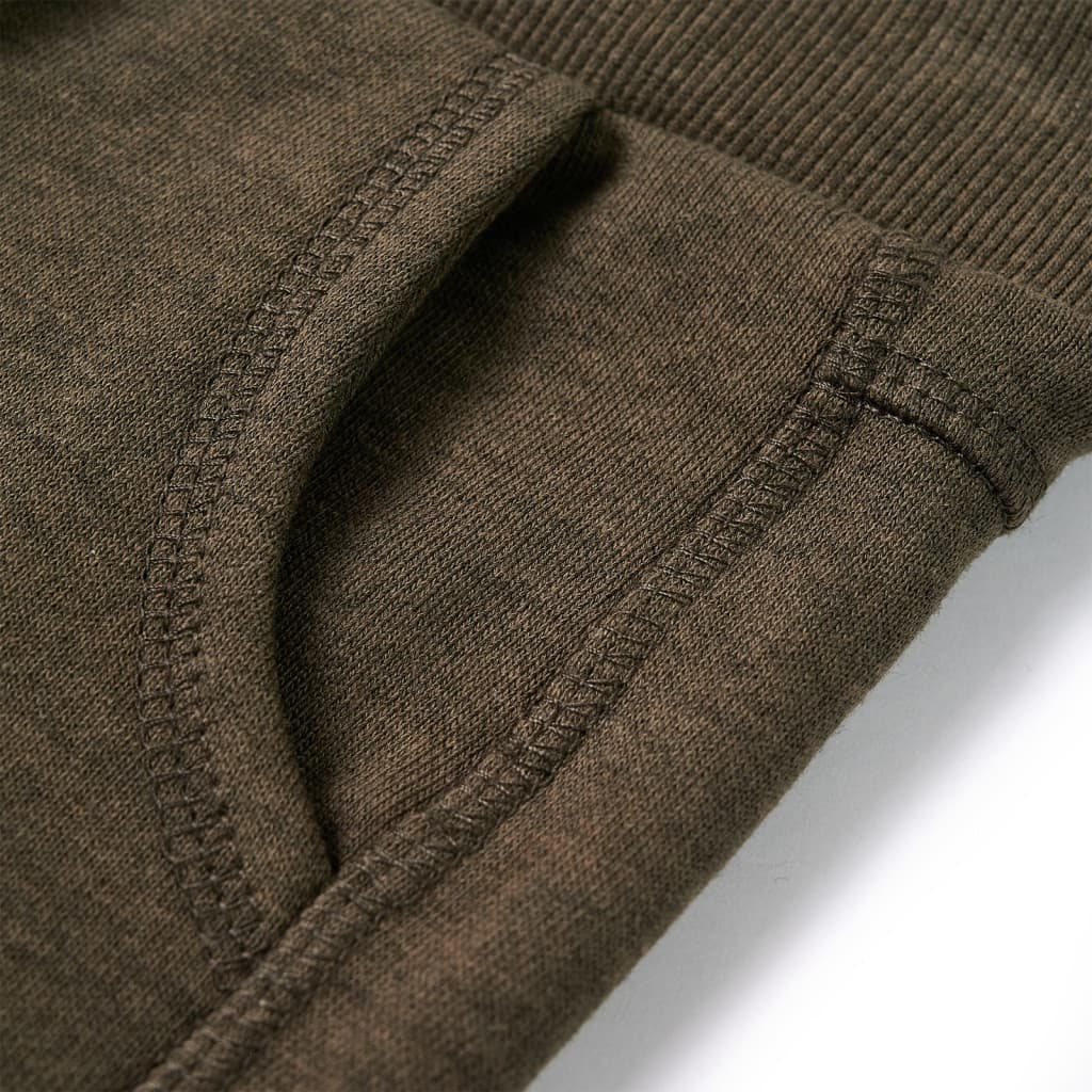 Pantaloni Tuta per Bambini Cachi Mélange 128 12747