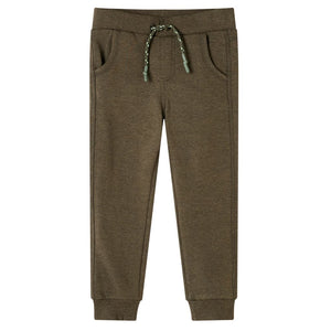 Pantaloni Tuta per Bambini Cachi MÃ©lange 140cod mxl 133869