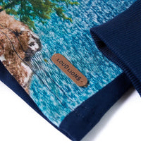 Maglietta Bambini Maniche Lunghe Blu Marino 104 12750