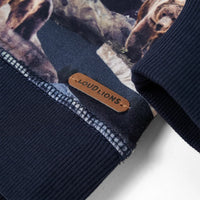 Felpa per Bambini Blu Marino 116 12786