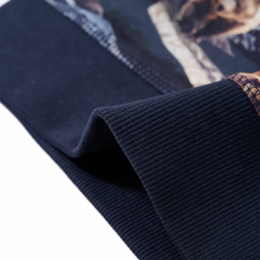 Felpa per Bambini Blu Marino 128 12787