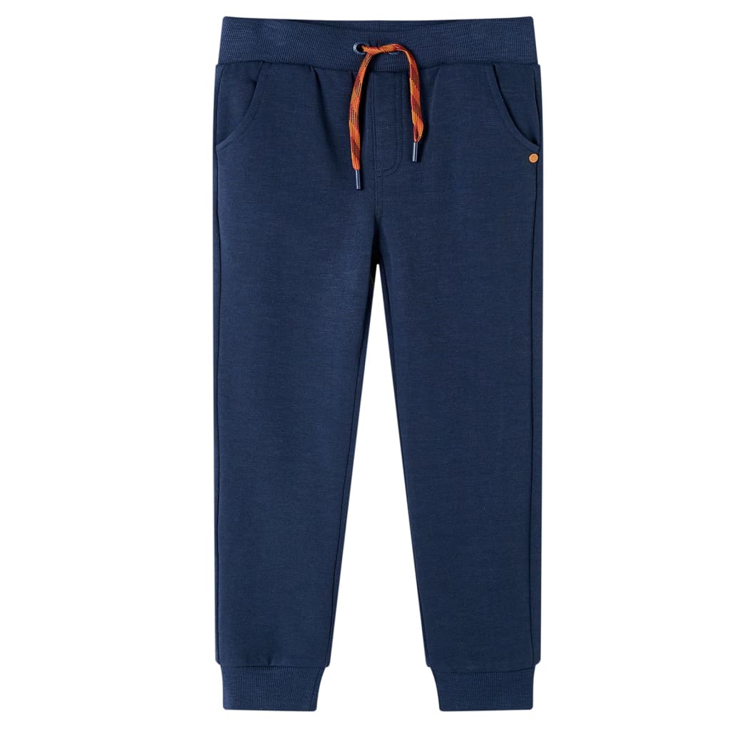 Pantaloni Tuta per Bambini Blu Marino MÃ©lange 104cod mxl 133872