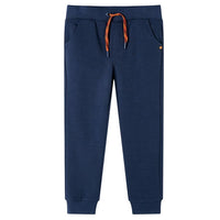 Pantaloni Tuta per Bambini Blu Marino MÃ©lange 128cod mxl 133871