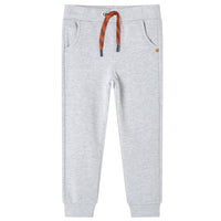 Pantaloni Tuta per Bambini Grigio MÃ©lange 104cod mxl 109889
