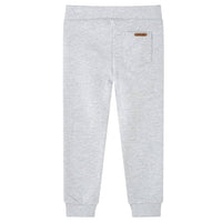 Pantaloni Tuta per Bambini Grigio MÃ©lange 104cod mxl 109889