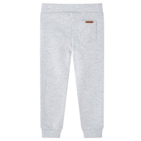 Pantaloni Tuta per Bambini Grigio Mélange 116 12801