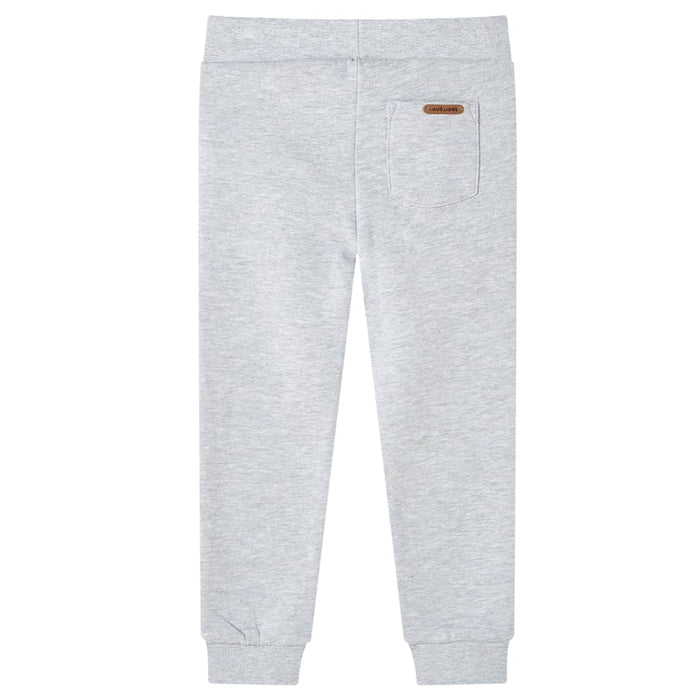 Pantaloni Tuta per Bambini Grigio Mélange 116 12801