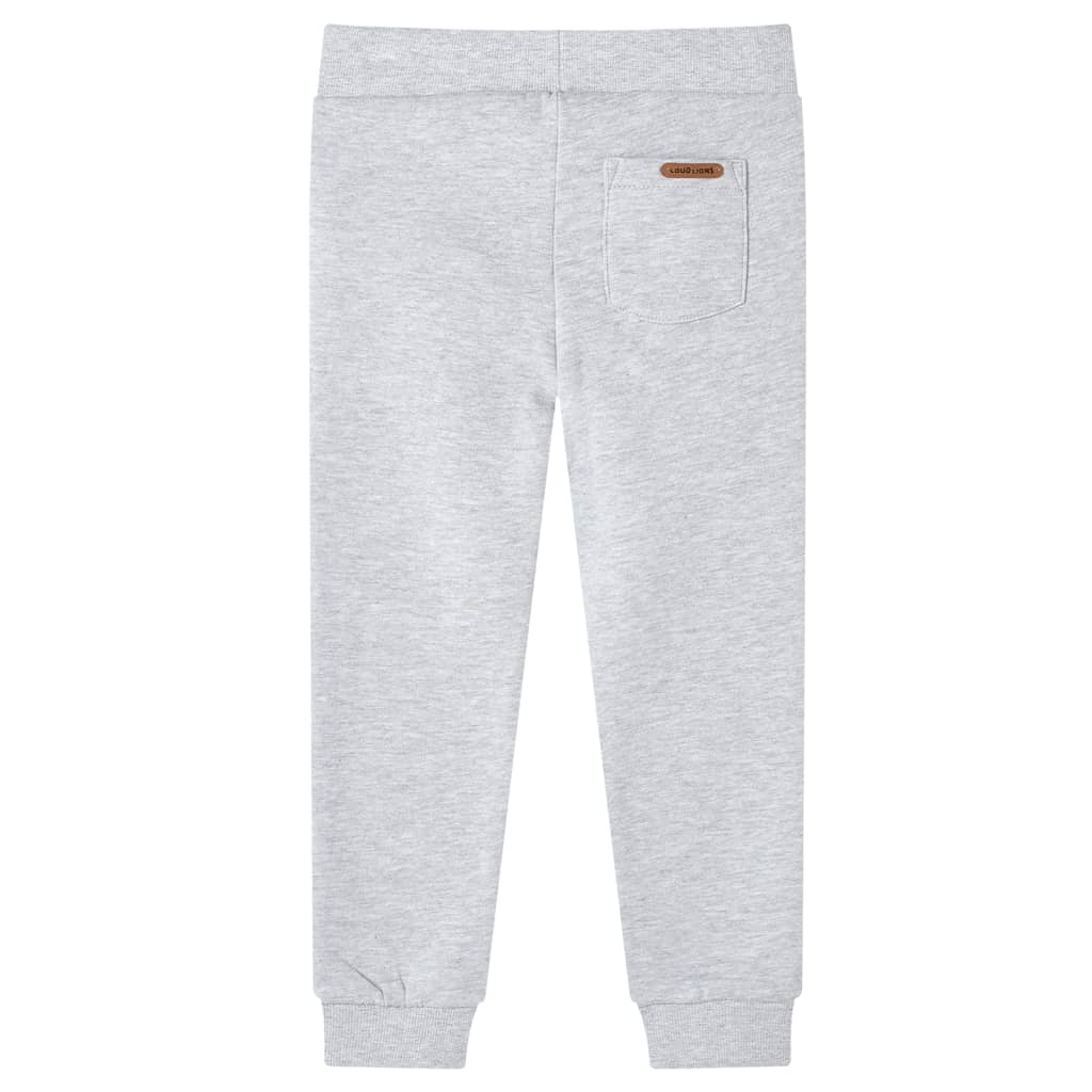 Pantaloni Tuta per Bambini Grigio MÃ©lange 128cod mxl 109890