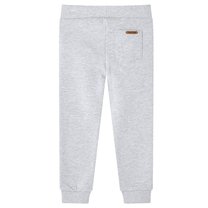 Pantaloni Tuta per Bambini Grigio MÃ©lange 128cod mxl 109890