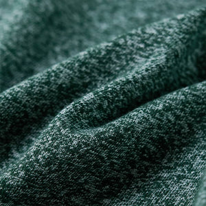 Maglietta Bambino Maniche Lunghe Verde Scuro Mélange 92 12824