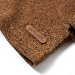 Maglietta Bambini Maniche Lunghe Cognac Mélange 104 12830