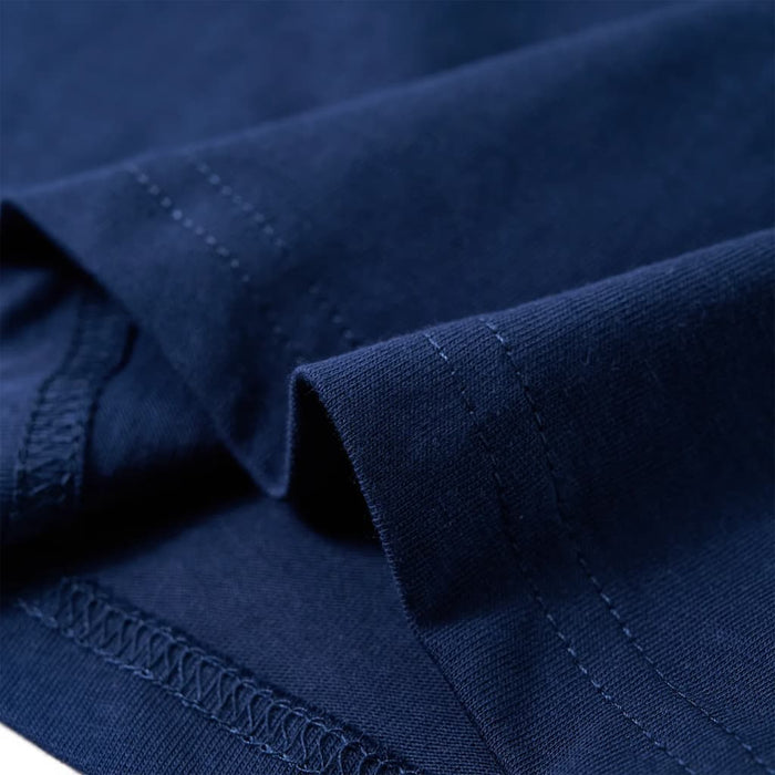 Maglietta da Bambino a Maniche Lunghe Blu Marino 104 12850