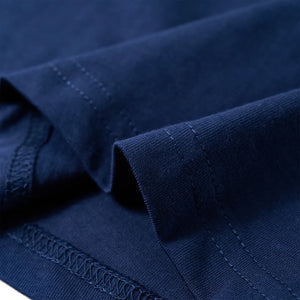 Maglietta da Bambino a Maniche Lunghe Blu Marino 104