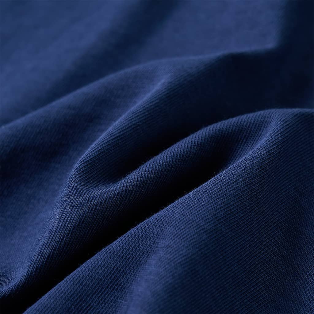 Maglietta da Bambino a Maniche Lunghe Blu Marino 104 12850