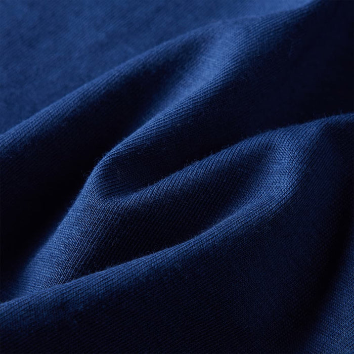 Maglietta da Bambino a Maniche Lunghe Blu Marino 104 12860