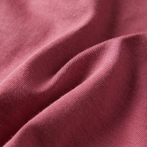 Maglietta da Bambino a Maniche Lunghe Roso Scuro 116 12866