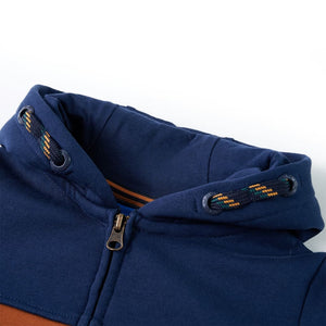 Felpa con Cappuccio e Cerniera per Bambini 104cod mxl 132374