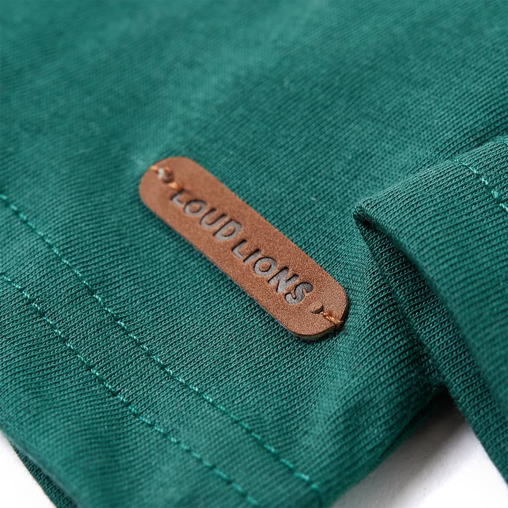 Maglietta da Bambino a Maniche Lunghe Verde 92 12874