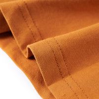 Maglietta da Bambino a Maniche Lunghe Ocra Scuro 104 12890